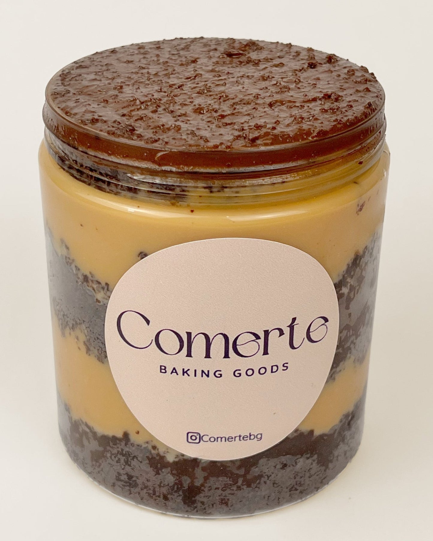 Torta de chocolate con manjar de olla - 16oz