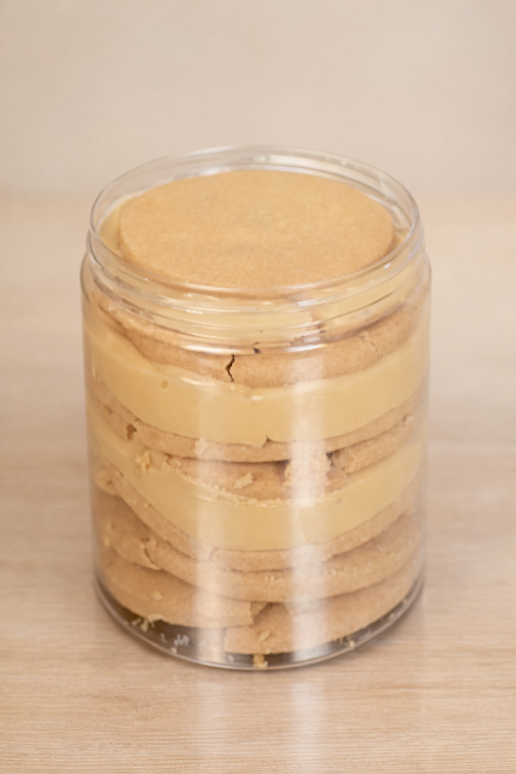 Alfajor Jar with Manjar de Olla 💛 (Handmade Peruvian Dessert)
