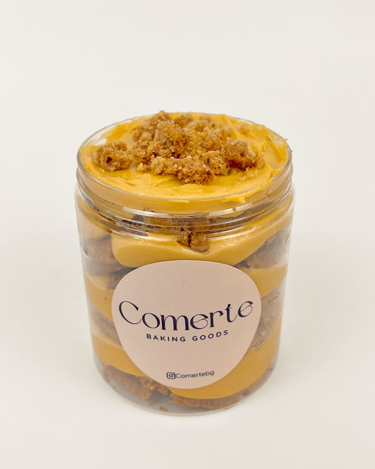 Crocannnte de Pecana con Manjar (Elije tu sabor)