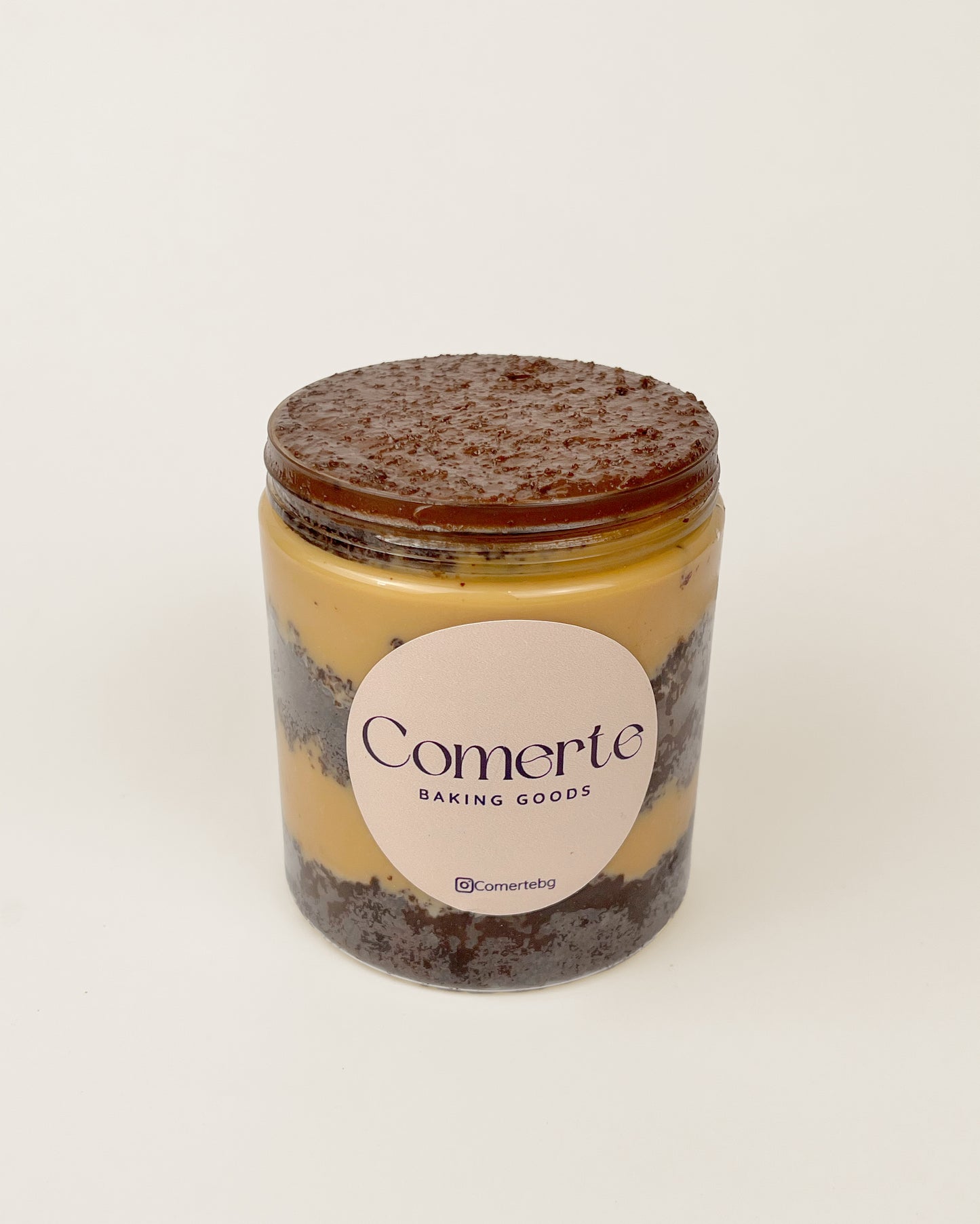Torta de chocolate con manjar de olla - 16oz